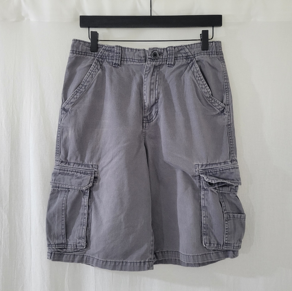 Canyon River Blues Grey Cargo Shorts Boys Size 20